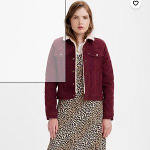 LEVI'S ORIGINAL CORDUROY SHERPA TRUCKER JACKET SZ. XS